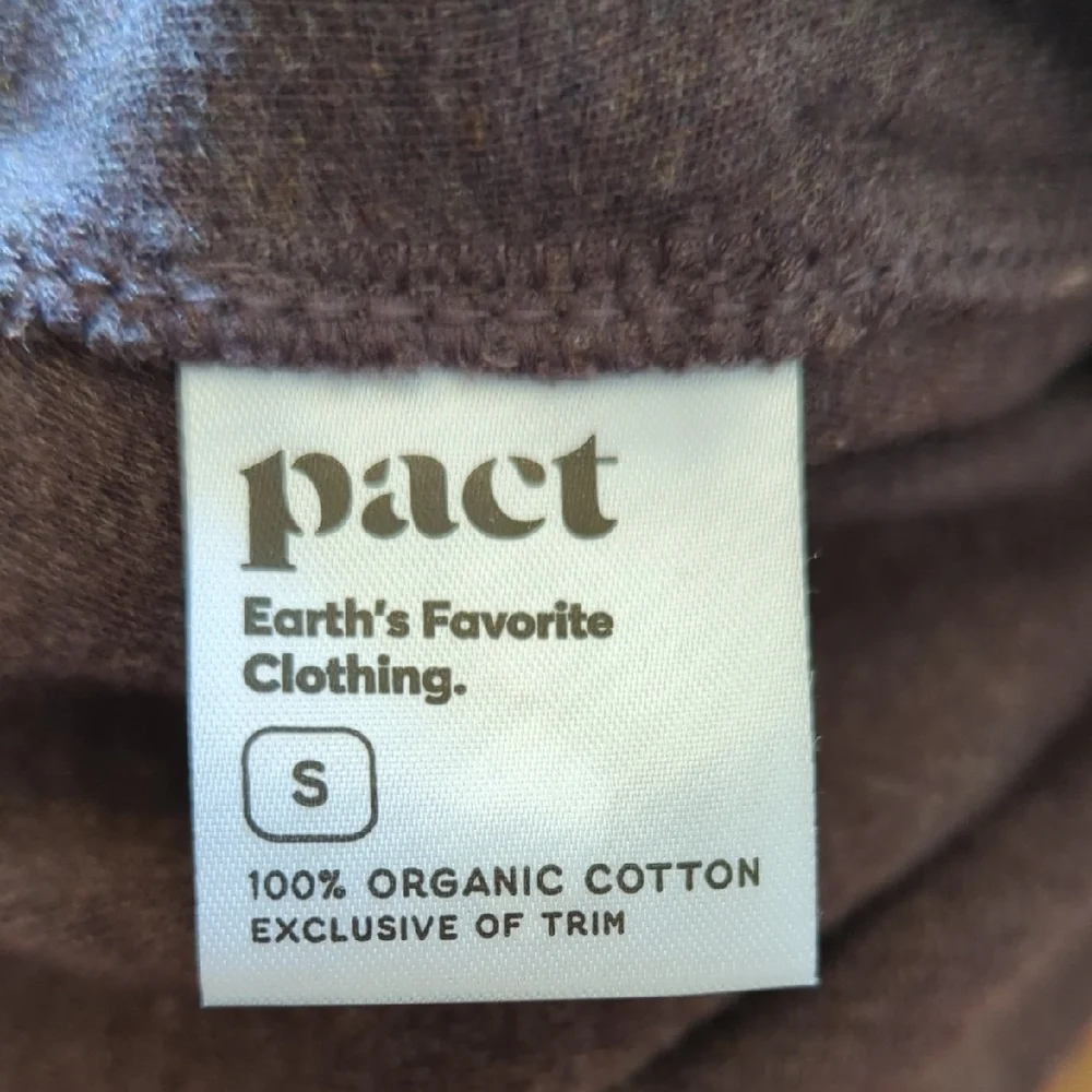 Women's Pact Organic Airplane Tapered Leg Pant Brown - Picture 7 of 9